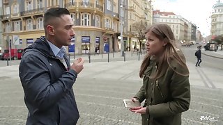 BITCHES ABROAD - Gorgeous travelling European teen gets fucked in her ass and pussy