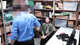 Repeat offender blowjob the LP Officers cock